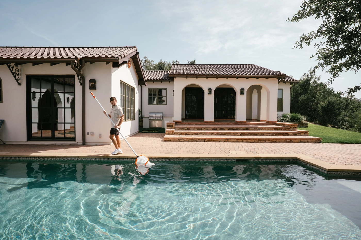 Weekly pool cleaning in Austin, TX