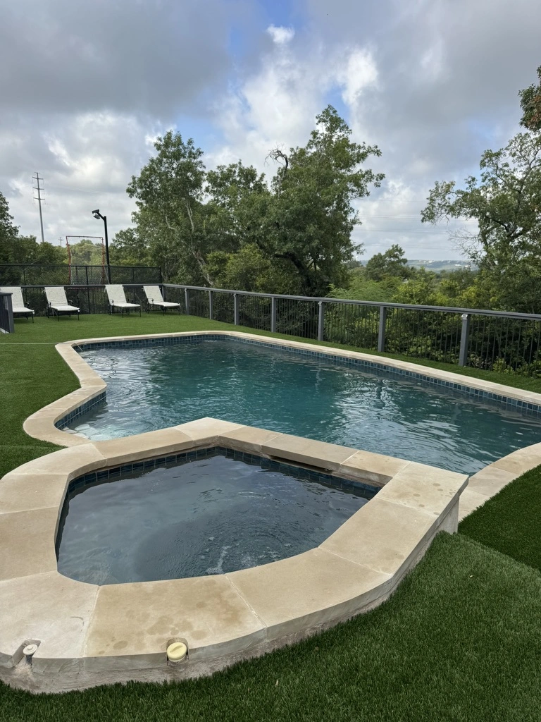 Pool equipment inspection in Austin, Texas